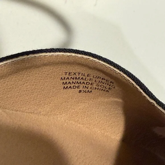 LOFT Black and Tan Espadrille Sandals. Size 8.5 - Picture 6 of 9